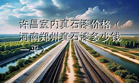 許昌室內(nèi)真石漆價(jià)格（河南鄭州真石漆多少錢一平）
