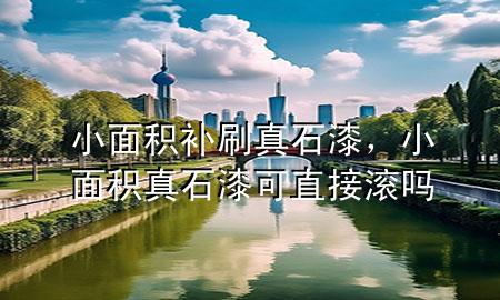 小面積補刷真石漆，小面積真石漆可直接滾嗎