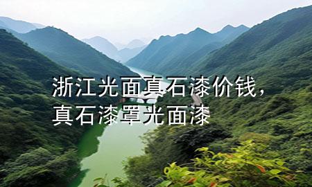浙江光面真石漆價錢，真石漆罩光面漆