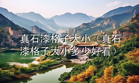 真石漆格子大?。ㄕ媸岣褡哟笮《嗌俸每矗?>
             </div>
             <!--文章無圖的情況下插入一張圖片end-->
              
      <p>本篇文章給大家談?wù)務(wù)媸岣褡哟笮。约罢媸岣褡哟笮《嗌俸每磳?yīng)的知識點，希望對各位有所幫助，不要忘了收***本站喔。
今天給各位分享真石漆格子大小的知識，其中也會對真石漆格子大小多少好看進行解釋，如果能碰巧解決***現(xiàn)在面臨的問題，別忘了關(guān)注本站，現(xiàn)在開始吧！</p><ol type=