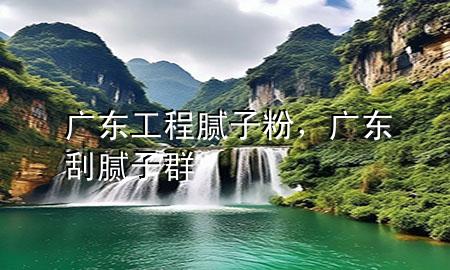 廣東工程膩子粉，廣東刮膩子群