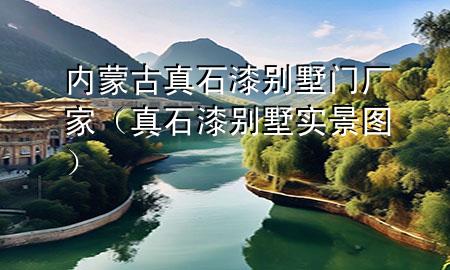 內(nèi)蒙古真石漆別墅門(mén)廠家（真石漆別墅實(shí)景圖）