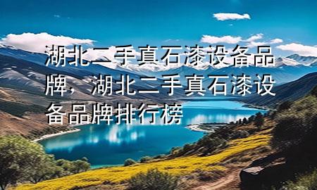 湖北二手真石漆設(shè)備品牌，湖北二手真石漆設(shè)備品牌排行榜