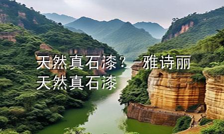 天然真石漆？-雅詩麗天然真石漆