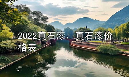 2022真石漆，真石漆價格表