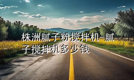 株洲膩子粉攪拌機-膩子攪拌機多少錢