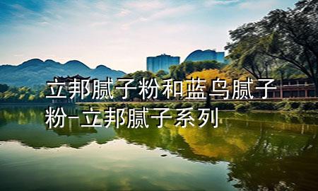 立邦膩子粉和藍(lán)鳥膩子粉-立邦膩子系列