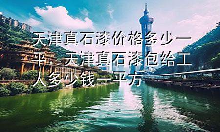 天津真石漆價(jià)格多少一平，天津真石漆包給工人多少錢一平方