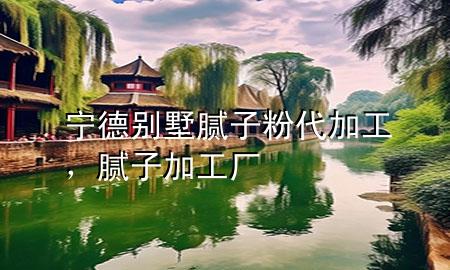 寧德別墅膩子粉代加工，膩子加工廠