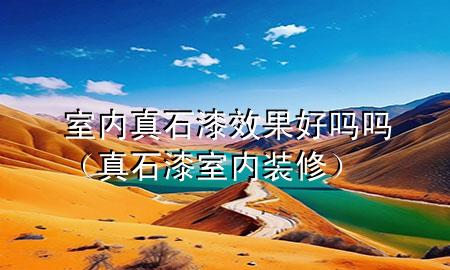 室內(nèi)真石漆效果好嗎嗎（真石漆室內(nèi)裝修）