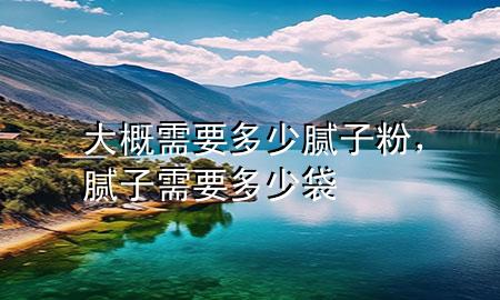 大概需要多少膩子粉，膩子需要多少袋