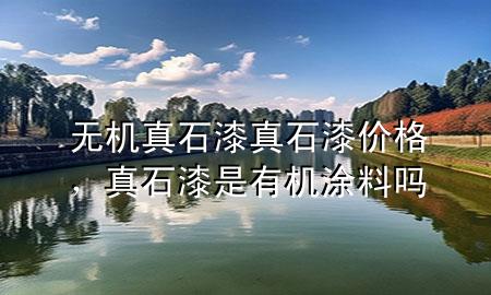 無(wú)機(jī)真石漆真石漆價(jià)格，真石漆是有機(jī)涂料嗎