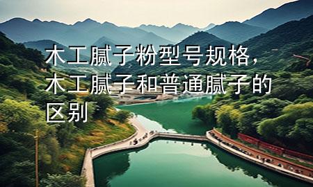 木工膩?zhàn)臃坌吞?hào)規(guī)格，木工膩?zhàn)雍推胀佔(zhàn)拥膮^(qū)別