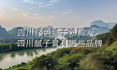 四川綠色膩子粉廠家，四川膩子膏有哪些品牌