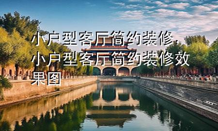 小戶型客廳簡(jiǎn)約裝修，小戶型客廳簡(jiǎn)約裝修效果圖