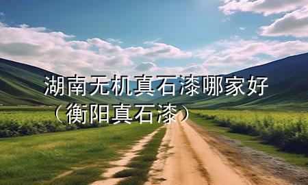 湖南無機真石漆哪家好（衡陽真石漆）