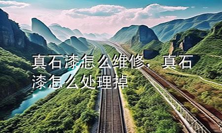 真石漆怎么維修，真石漆怎么處理掉
