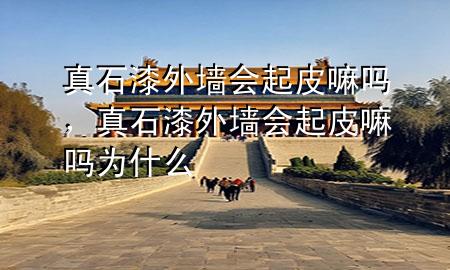 真石漆外墻會起皮嘛嗎，真石漆外墻會起皮嘛嗎為什么