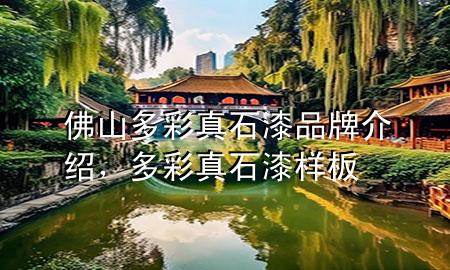 佛山多彩真石漆品牌介紹，多彩真石漆樣板