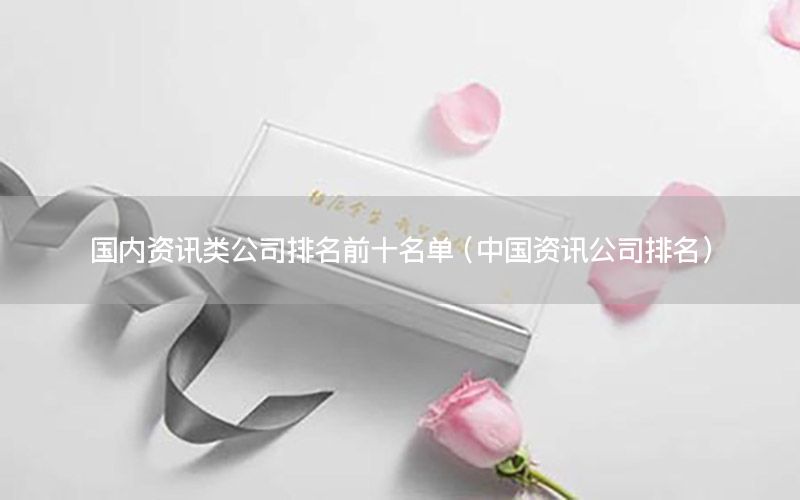 國(guó)內(nèi)資訊類公司排名前十名單（中國(guó)資訊公司排名）